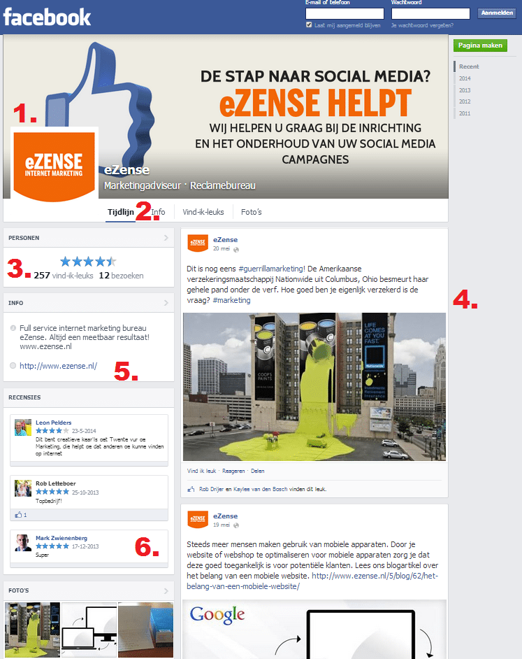 Facebook-pagina-vernieuwd